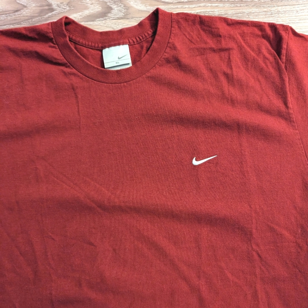 Vintage NIKE small check 90s shirt XL